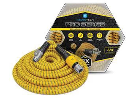 Hydrotech PRO SERIES 3/4IN X 100FT EXPANDABLE MAX FLOW HOSE - YELLOW