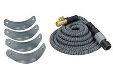 Hydrotech 5/8IN X 60FT EXPANDABLE BURST PROOF AUTO CARE HOSE W/ TIRE GLIDES