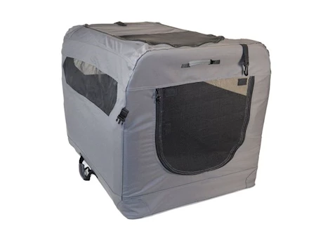 SOFTCRATE LARGE GREY DOG CRATE