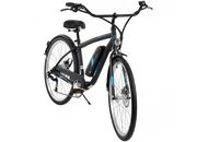 Huffy Everett + Men’s 27.5” Pedal-Assist Electric Comfort Bike – 36V, 350W, Black