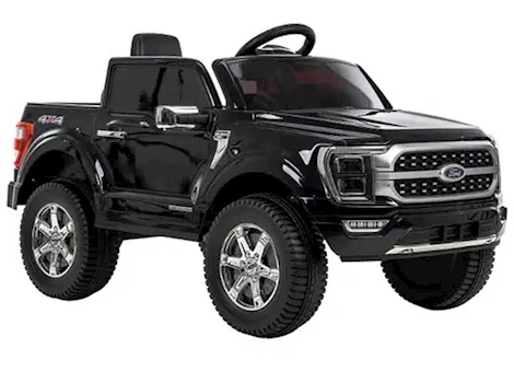 Huffy Ford f-150 platinum kids' battery ride-on truck; black; 6v Main Image