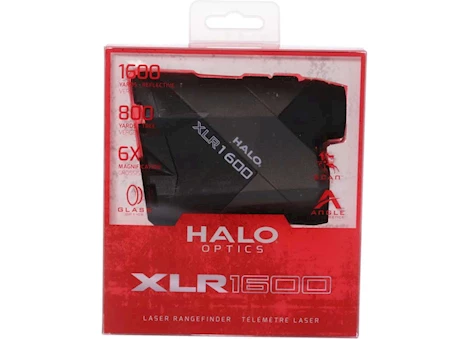 Halo Optics RANGE FINDER XLR1600/ 1,600 -YD RANGE/ 6X MAGNIFICATION/ ANGLE INTELLIGENCE - BL