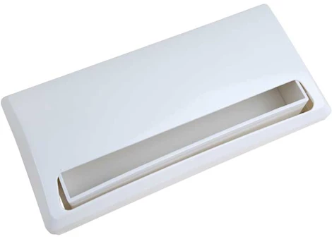 WHITE RV RANGE EXHAUST COVER - NEW STYLE