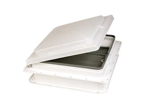 Heng's Vent 14in  white, plastic base, jrp1120 garnish, acrylic smoke lid, retail pack Main Image