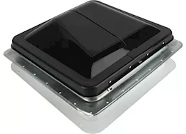 Heng's 12v universal replacement vent smoke lid galvanized collar retail box