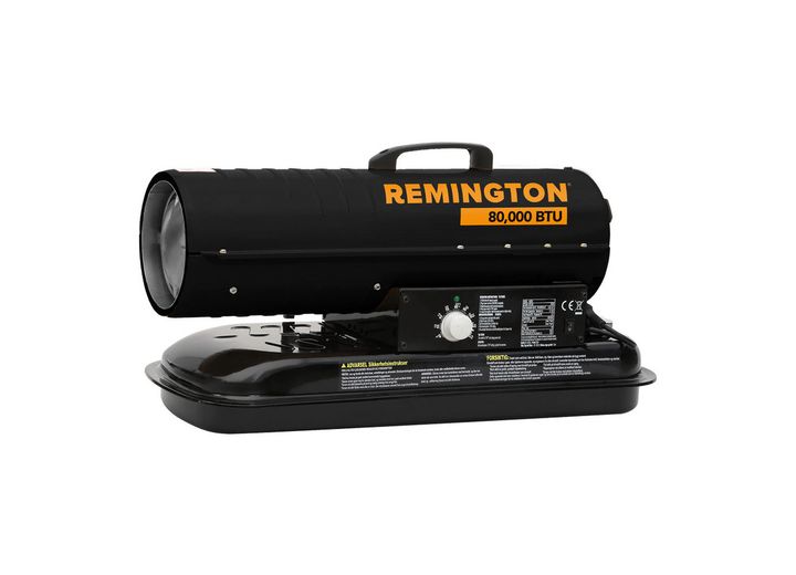 Heat Hog Remington 80,000 btu kerosene forced air heater w/thermostat