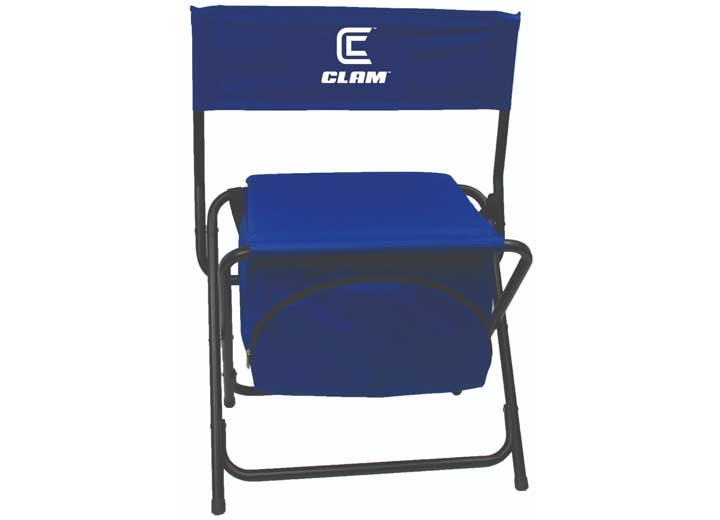 CLAM FOLD-UP COOLER CHAIR FOR ICE SHELTERS