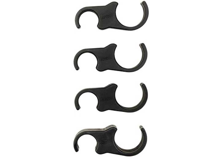 CLAM LARGE S-CLIPS (4-PACK) FOR CLAM X-SERIES FISH TRAP ICE SHELTERS & 1.25" POLES