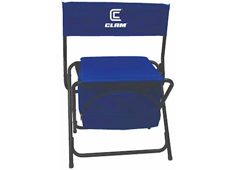 Clam Fold-Up Cooler Chair for Ice Shelters