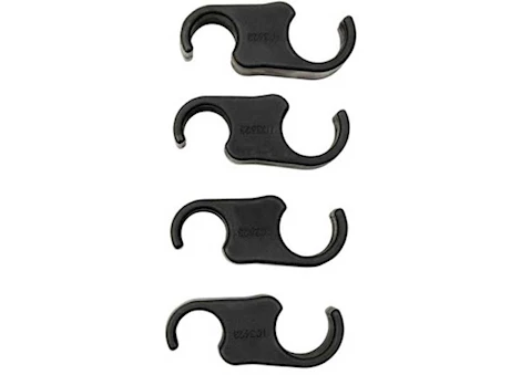 Clam Small S-Clips (4-Pack) for Clam Scout/Trapper/Kenai/Kodiak Ice Shelters