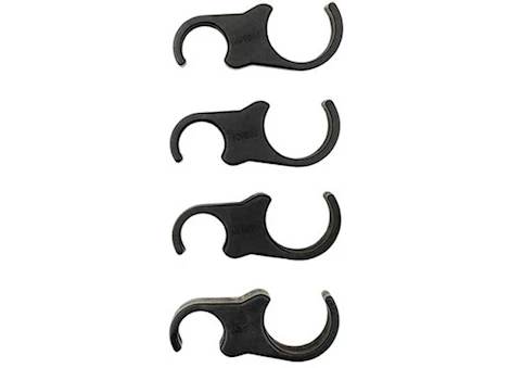 Clam Large S-Clips (4-Pack) for Clam X-Series Fish Trap Ice Shelters & 1.25" Poles