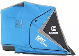 Clam X200 Pro Thermal XT Fish Trap 2 Person Portable Ice Fishing Shelter