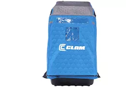 Clam X100 Thermal XT Fish Trap 1 Person Portable Ice Fishing Shelter