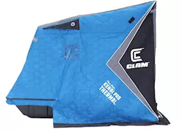 Clam Kenai XT Thermal Fish Trap 1 Person Portable Ice Fishing Shelter