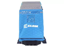 Clam Ice Team Kenai XT Thermal Fish Trap 1 Person Portable Ice Fishing Shelter