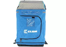 Clam Ice Team Legend XT Thermal Fish Trap 1 Person Portable Ice Fishing Shelter