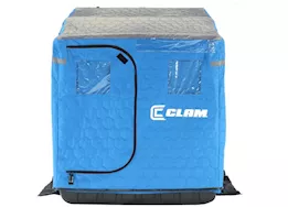 Clam Nanook XT Thermal Fish Trap 2 Person Portable Ice Fishing Shelter