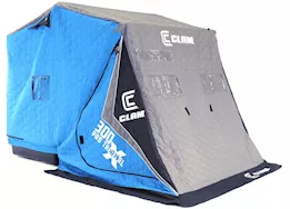 Clam X300 Pro Thermal XT Fish Trap 3 Person Portable Ice Fishing Shelter