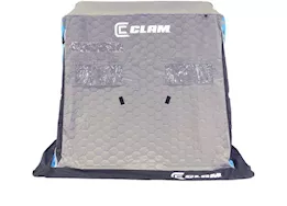 Clam X300 Pro Thermal XT Fish Trap 3 Person Portable Ice Fishing Shelter