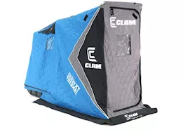 Clam Scout XT Thermal Fish Trap 1 Person Portable Ice Fishing Shelter