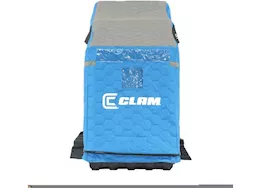 Clam Scout XT Thermal Fish Trap 1 Person Portable Ice Fishing Shelter