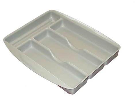 Icon Technologies Limited RV TRAY, CUTLERY, SLIDING, PEWTER GREY