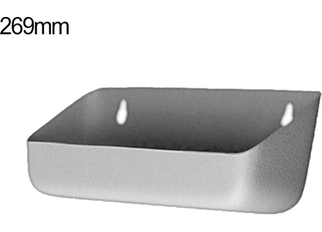 Icon Technologies Limited RV TRAY, TILT-OUT, 269MM, PEWTER GREY