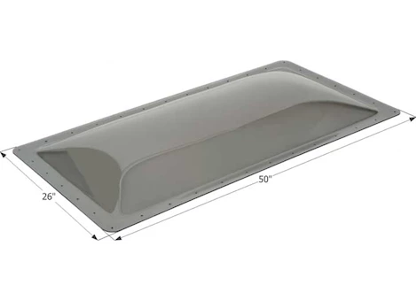 Icon RV Skylight, 46" x 22" - Smoke | 12131