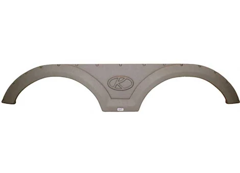 Icon Replacement Tandem Axle Fender Skirt for Keystone RVs - 77-7/8" x 13", Taupe