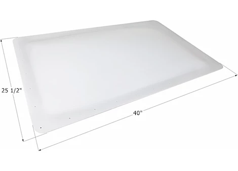 Icon RV Skylight, 36" x 21.5" - White