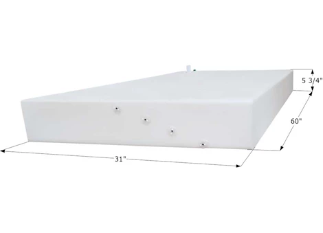 Icon Technologies Limited RV FRESH WATER TANK, WT3544, 60 X 31 X 5.75, 42 GAL, 0318079