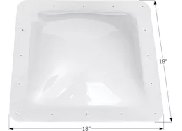 Icon RV Skylight, 14" x 14" - Translucent White|01817