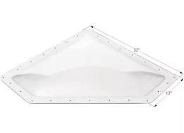 Icon Neo Angle RV Skylight, 28" x 10" - Clear|01868