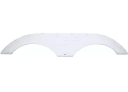 Icon Replacement Tandem Axle Fender Skirt for Forest River RVs - 70-1/8" x 11-1/4", Polar White