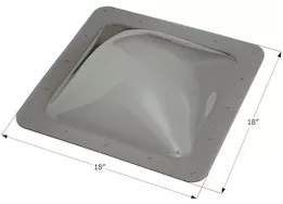 Icon RV Skylight, 14" x 14" - Smoke|12116