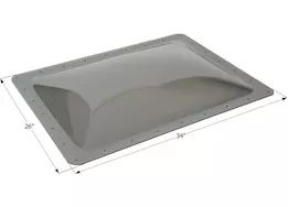 Icon RV Skylight, 30" x 22" - Smoke