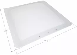 Icon RV Skylight, 20.5" x 19" - White