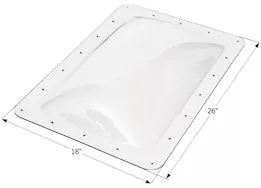 Icon Technologies Limited RV Skylight, sl 1422w, white, includes sealant & screws
