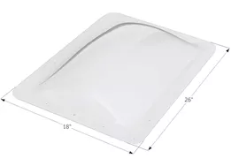 Icon Technologies Limited RV Skylight, sl 1422c, clear, includes sealant & screws