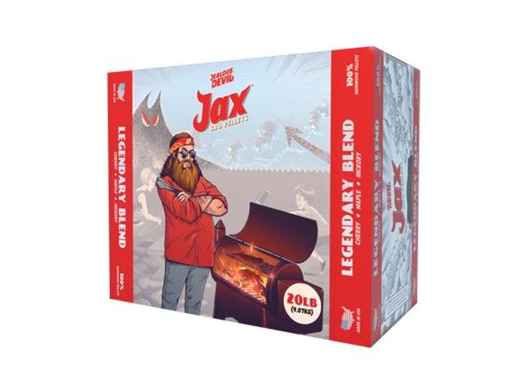 Jealous Devil Jax 100% All-Natural Hardwood BBQ Pellets - 20 lb. Box Main Image