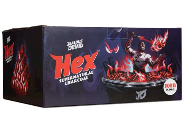 Jealous Devil Hex ogatan charcoal 10lb box Main Image