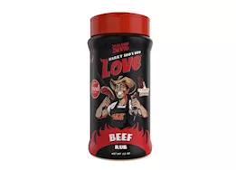 Jealous Devil Harry Soo’s Love BBQ Love Beef Rub - 12 oz. Bottle