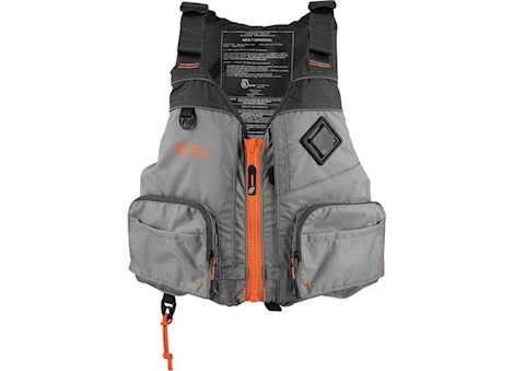 Old Town Treble Angler Sportsman PFD - Unisex Adult Universal, Silver Main Image