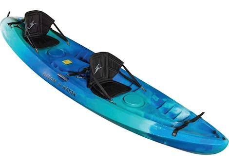 Ocean Kayak Malibu Two Sit-on-Top Tandem Paddle Kayak - Seaglass Main Image