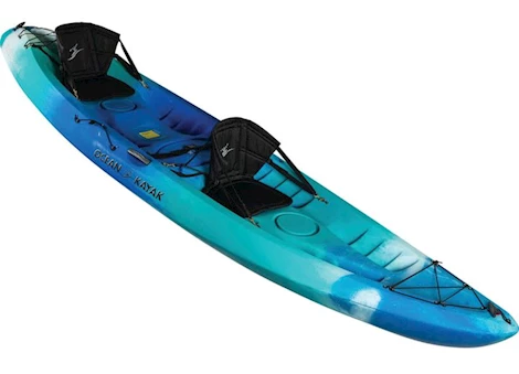 Ocean Kayak Malibu Two XL Sit-on-Top Tandem Paddle Kayak - Seaglass