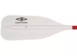 Carlisle 57" Standard Canoe Paddle - White/Red