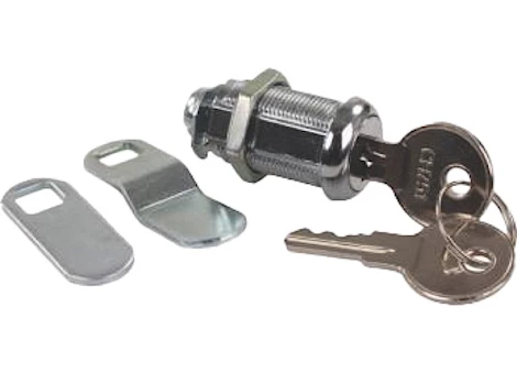 JR Products 1-1/8in compartment door key lock, standard Main Image
