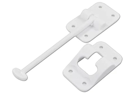 JR Products 6IN T-STYLE DOOR HOLDER, POLAR WHITE