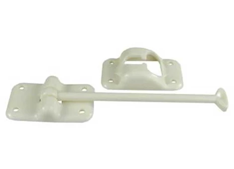 JR Products 6IN T-STYLE DOOR HOLDER, COLONIAL WHITE