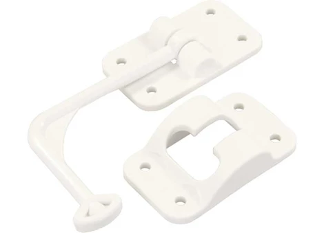 JR Products 90 DEGREE T-STYLE DOOR HOLDER, POLAR WHITE